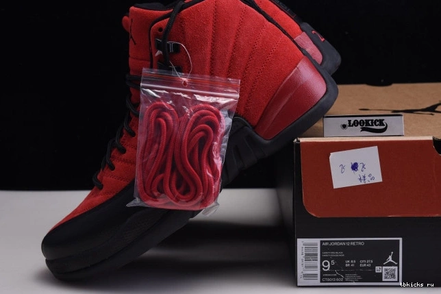 Reps TB Air Jordan Retro Game CT8013-602 Reverse 12 Flu 0719